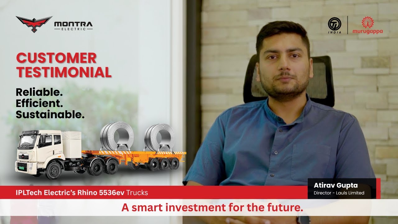 Lauls Limited Reviews Rhino 5536EV | Director, Operation Head & Driver Speak on EV Truck Performance
