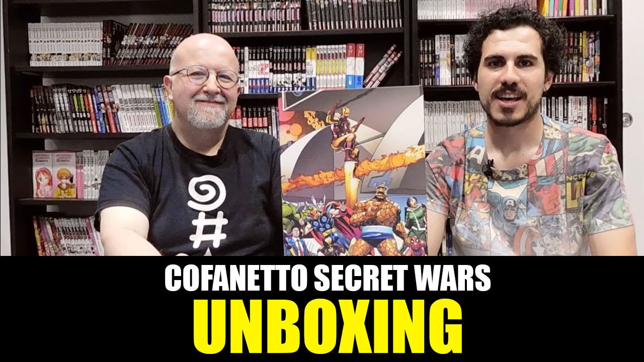 Panini, Marvel: Cofanetto di Secret Wars - Unboxing