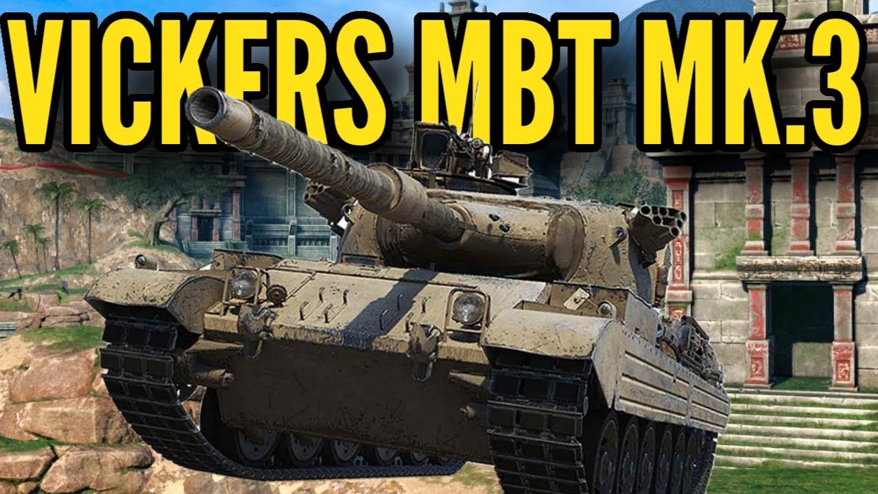 VICKERS MBT MK.3 IN CRATES!