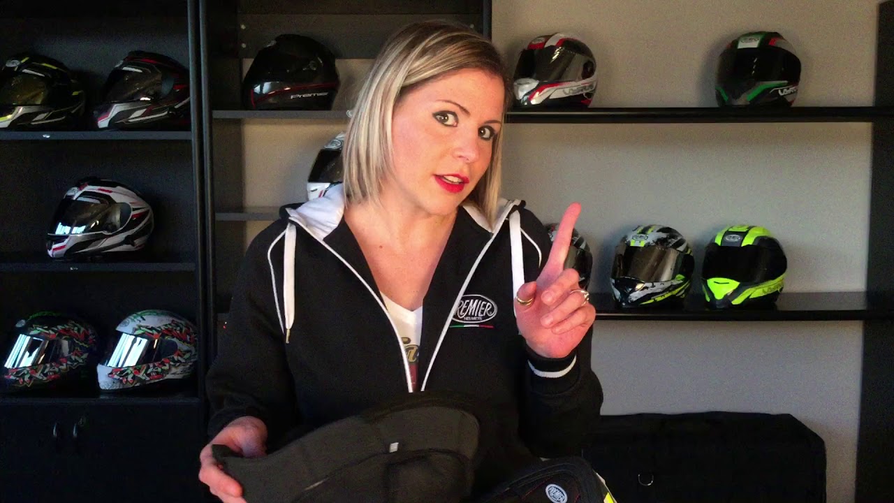 PREMIER HELMETS - CASCO VYRUS - CAMBIO VISIERA ED INTERNO