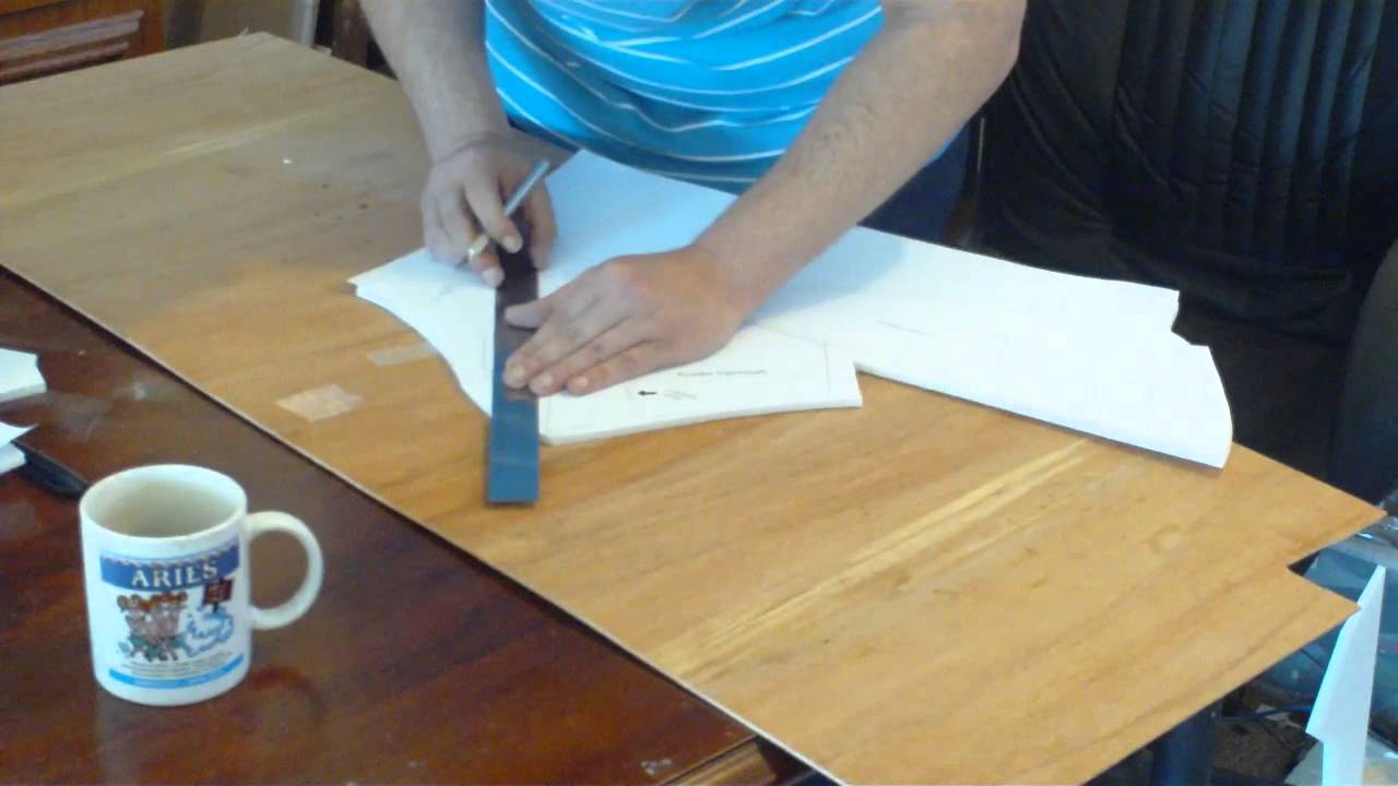 RCPowers.com F-22 Version 3 build part 1:  Cutting and carbon spar.