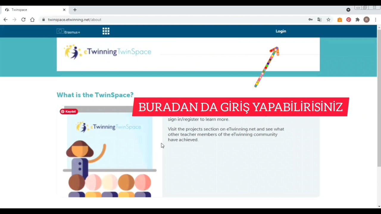 ÖĞRENCİLERİN TWİNSPACE KULLANIMI-TWİNSPACE NASIL KULLANILIR?TWİNSPACE GİRİŞ NASIL YAPILIR?