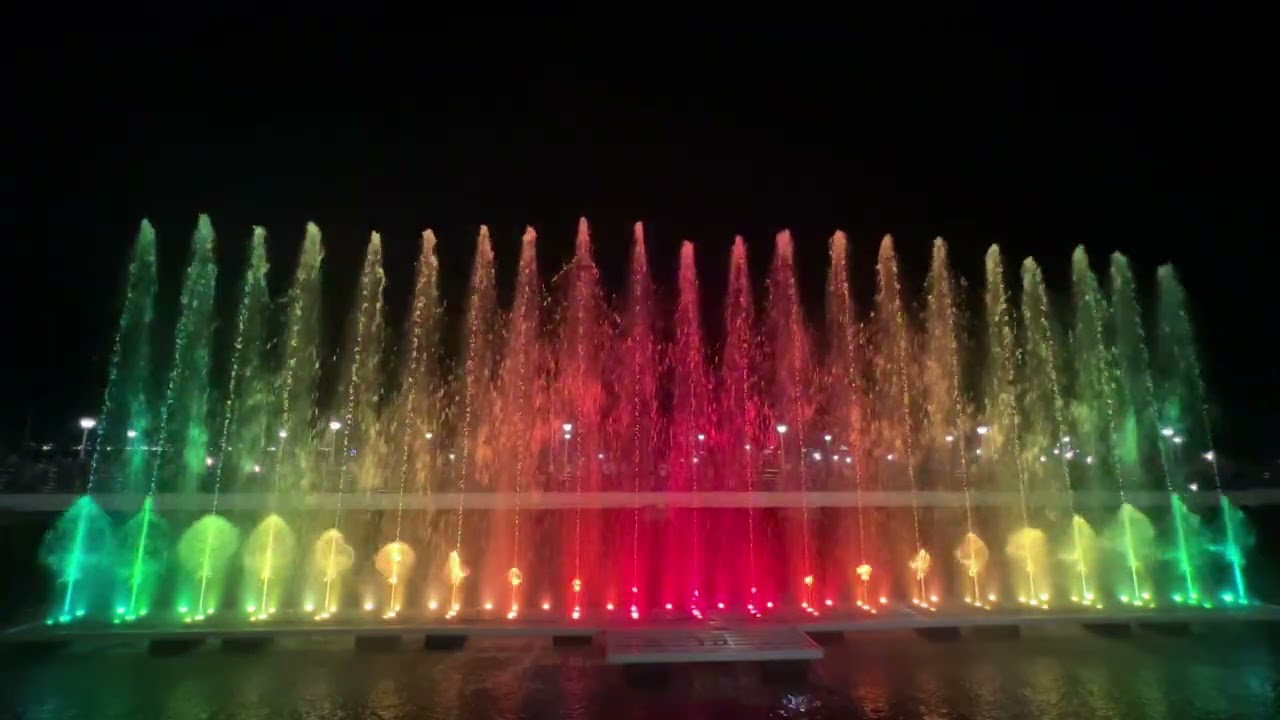 Dancing Fountain at City of Naga, Cebu