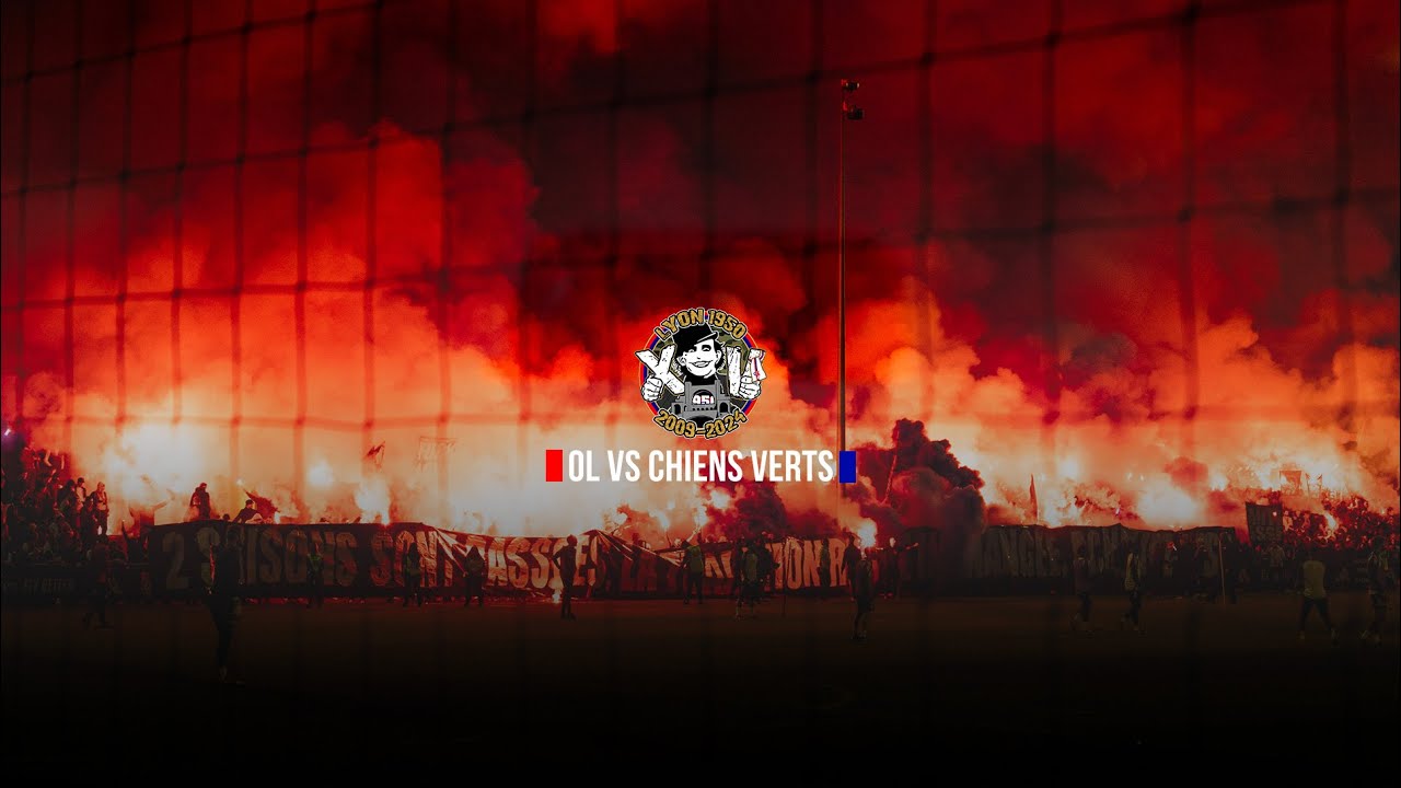 OL vs CHIENS VERTS - LYON 1950 10.11.24