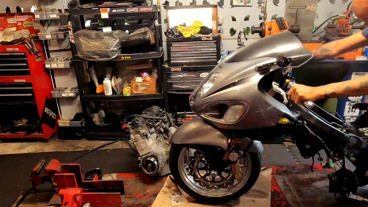 hayabusa transmission repair
