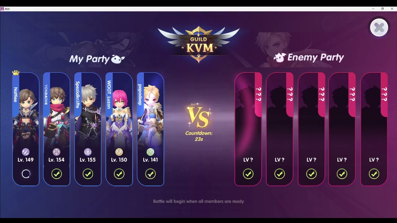 Windhawk F2P [ROX Sea Server] - KVM??? and etc...