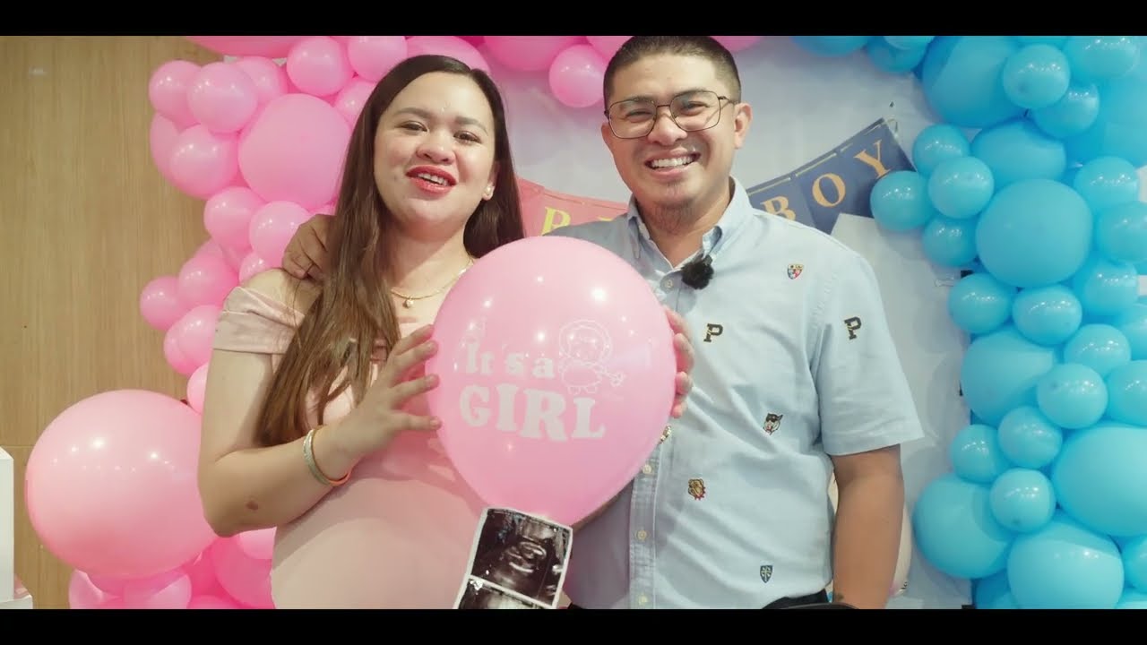 Gender reveal of Vanesa & Cymon