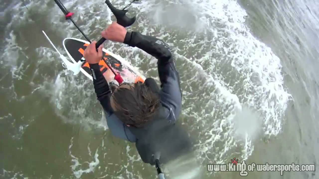 First Session on the 2013 Cabrinha Switchblade