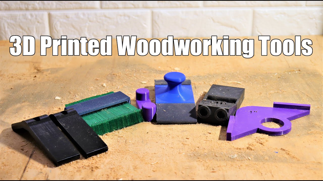 Six 3D Printed Woodworking Tools that are Actually Useful