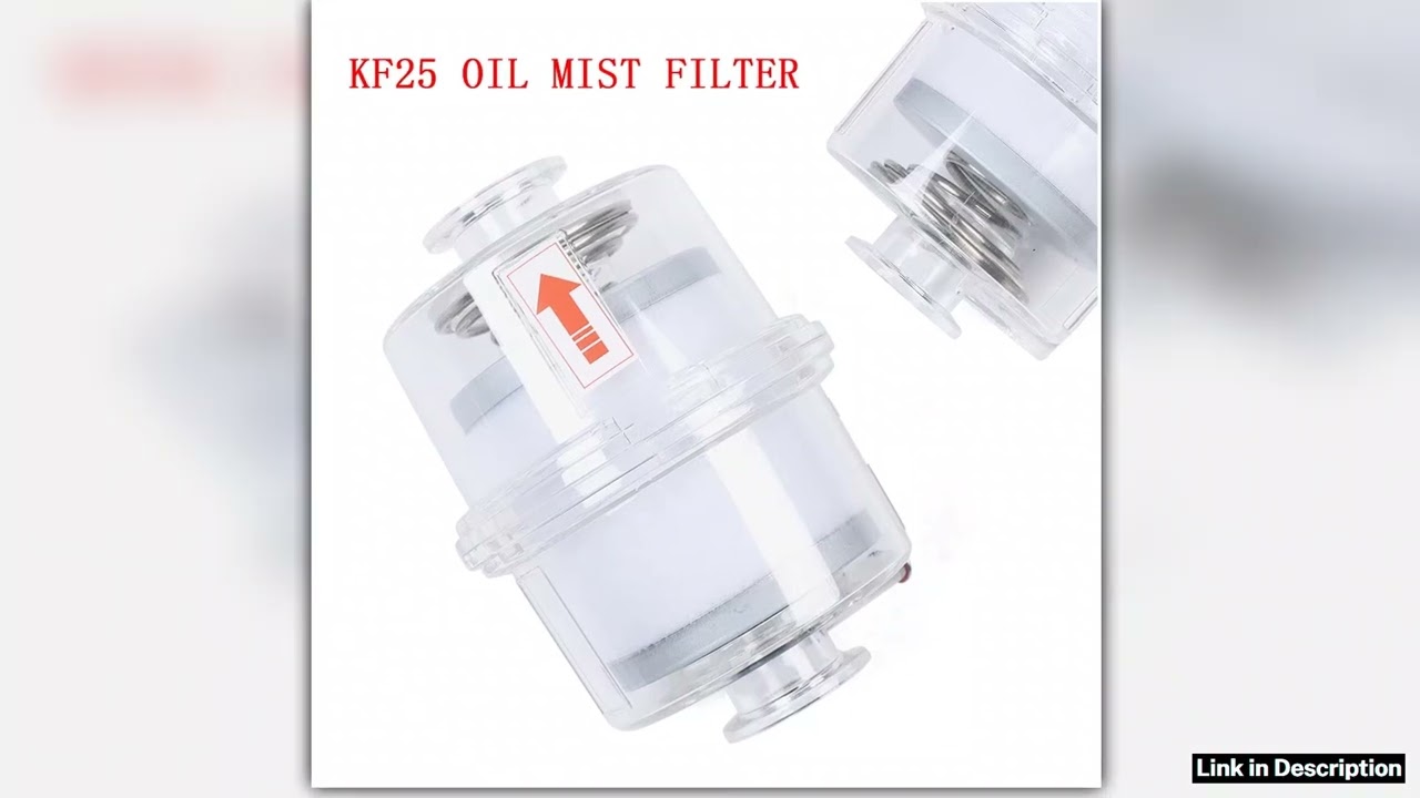 Oil Mist Filter with 95 Filtration Protect Equipment and Reduce Pollution for a Healthier Workplace