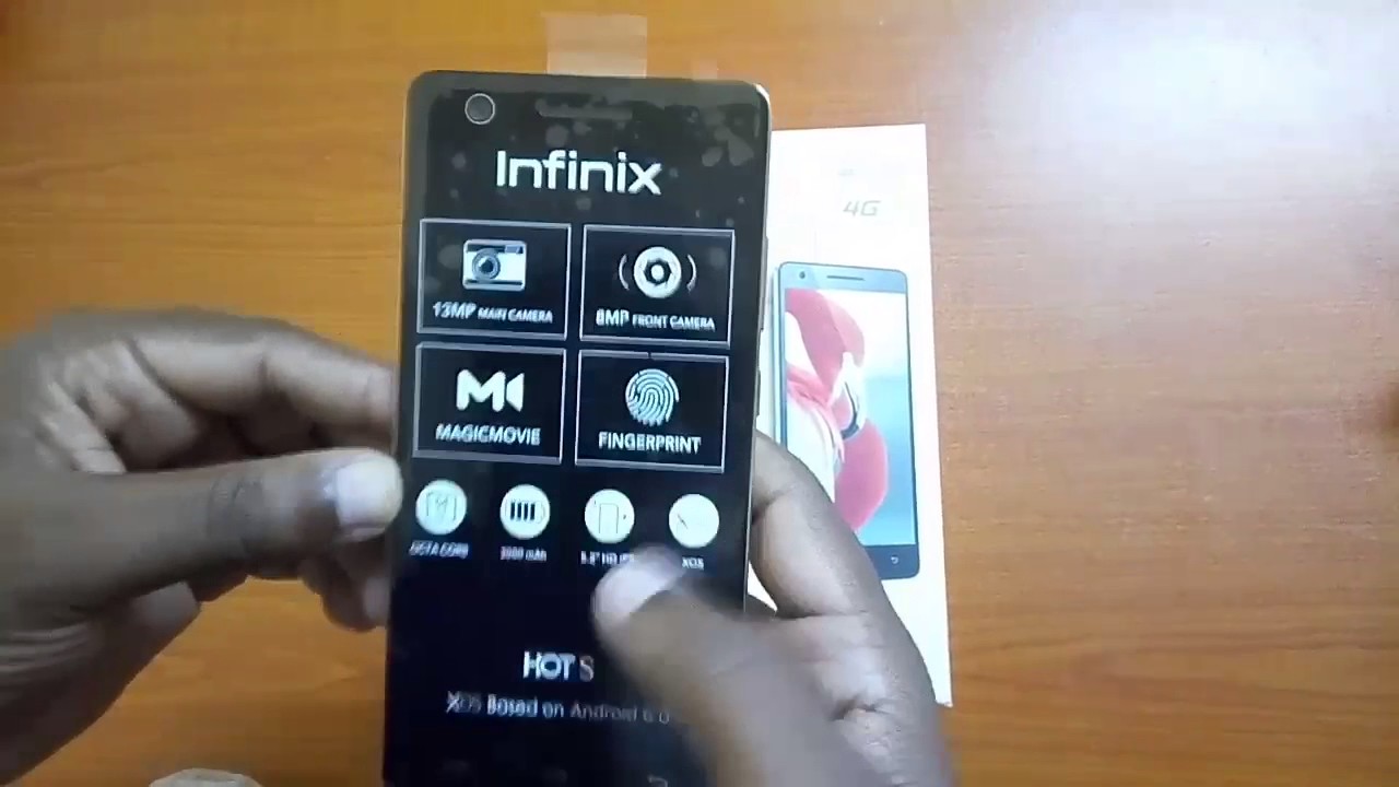 How to insert a sim  card in Infinix Hot S