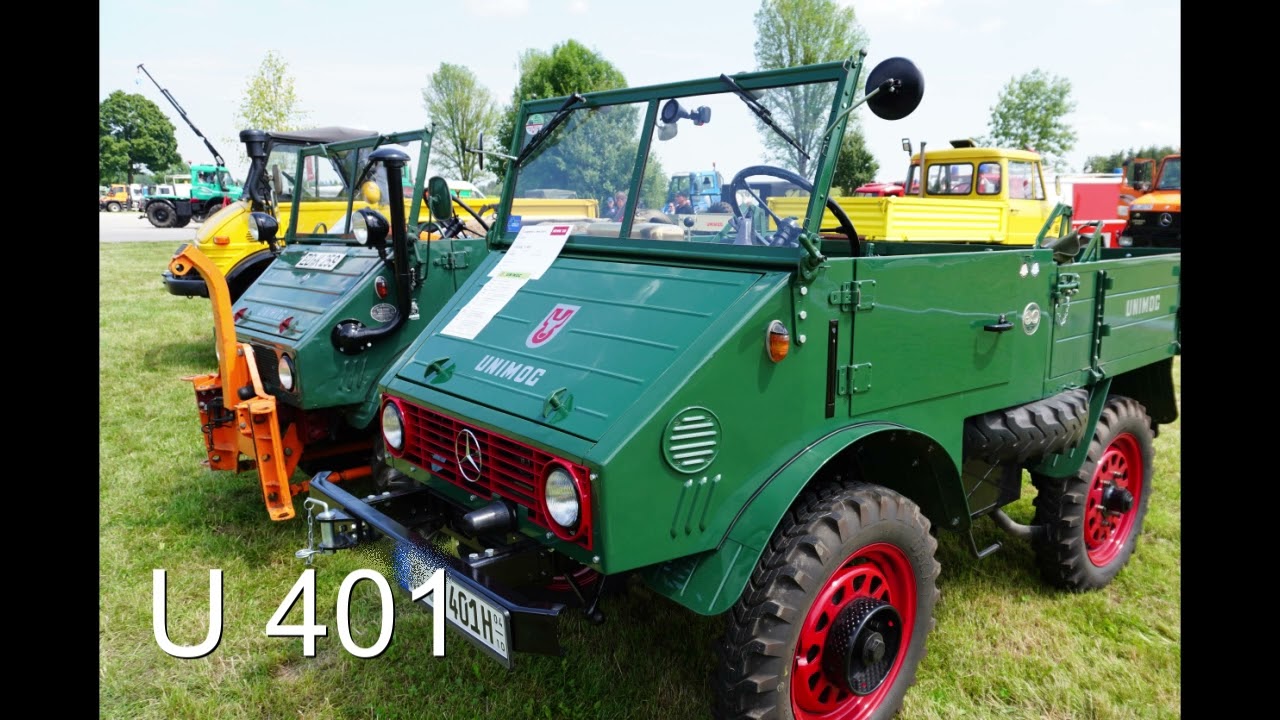 Wie kann ich die Baureihen und Baumuster der verschiedenen Unimog unterscheiden? Teil 1