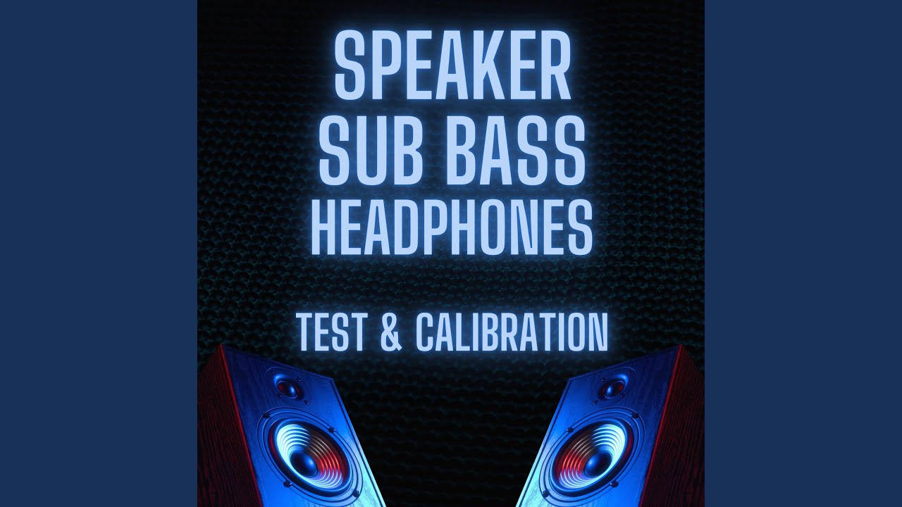 White Noise Signal Speaker Calibration