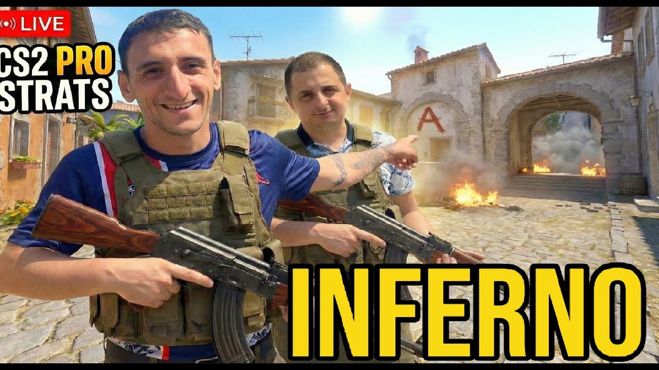 COUNTER STRIKE 2 INFERNO ТРУДНО ПОЧВАМЕ RUSTY