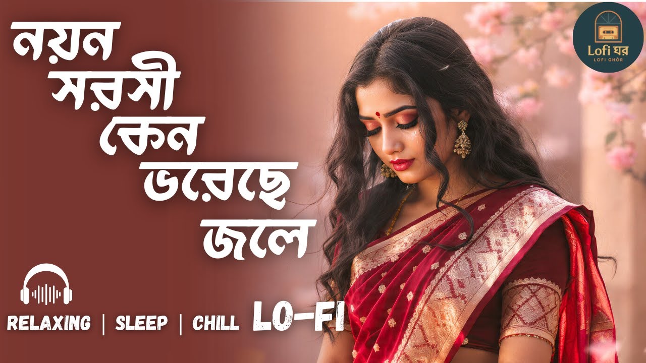 Nayano Sarosi Kano (নয়ন সরসী কেন) - A Soulful Female Lofi Revision 🎧