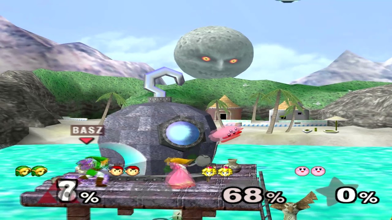 Super Smash Bros Melee (GCN) Melee VS Stock Match #55