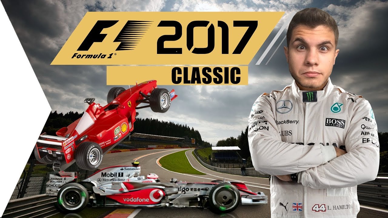 Retro autók az F1 2017-ben! #1.