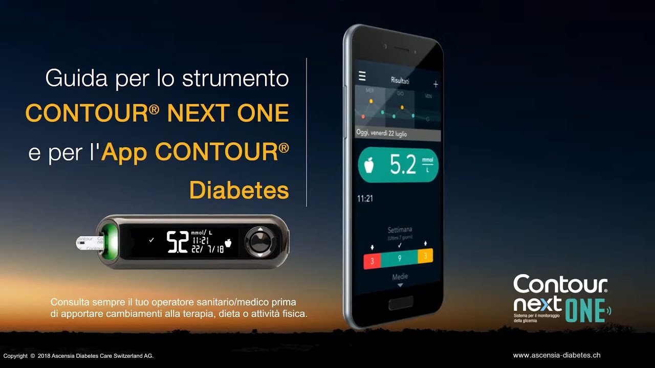 Guida nell'app CONTOUR DIABETES | CONTOUR NEXT ONE|mmol/L | Svizzera (it_CH)