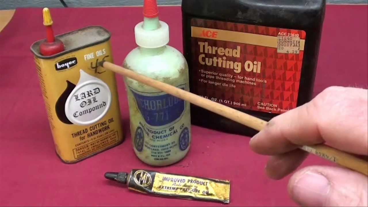 MACHINE SHOP TIPS #91 FAVORITE SHOP LIQUIDS tubalcain