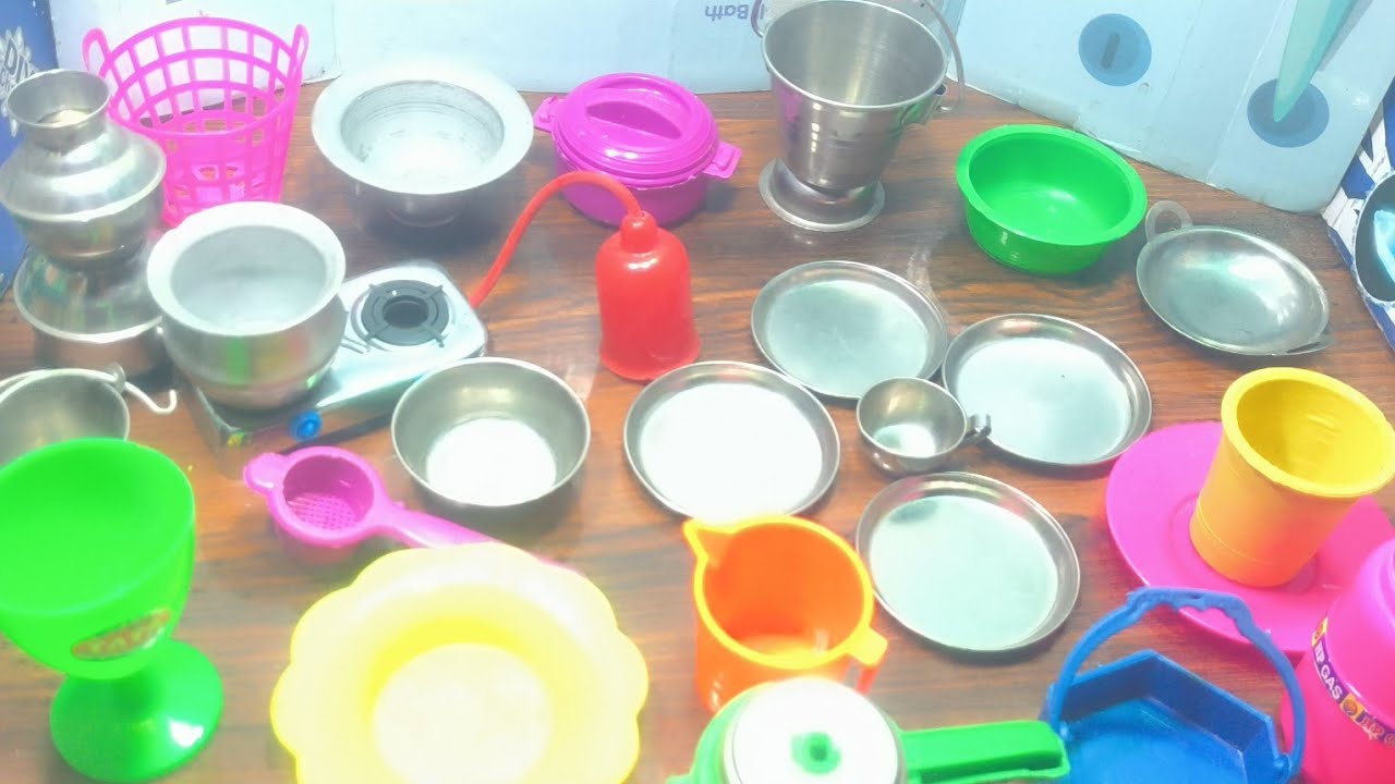 3:1 minute satisfying with Play cooking kitchen Steel set video