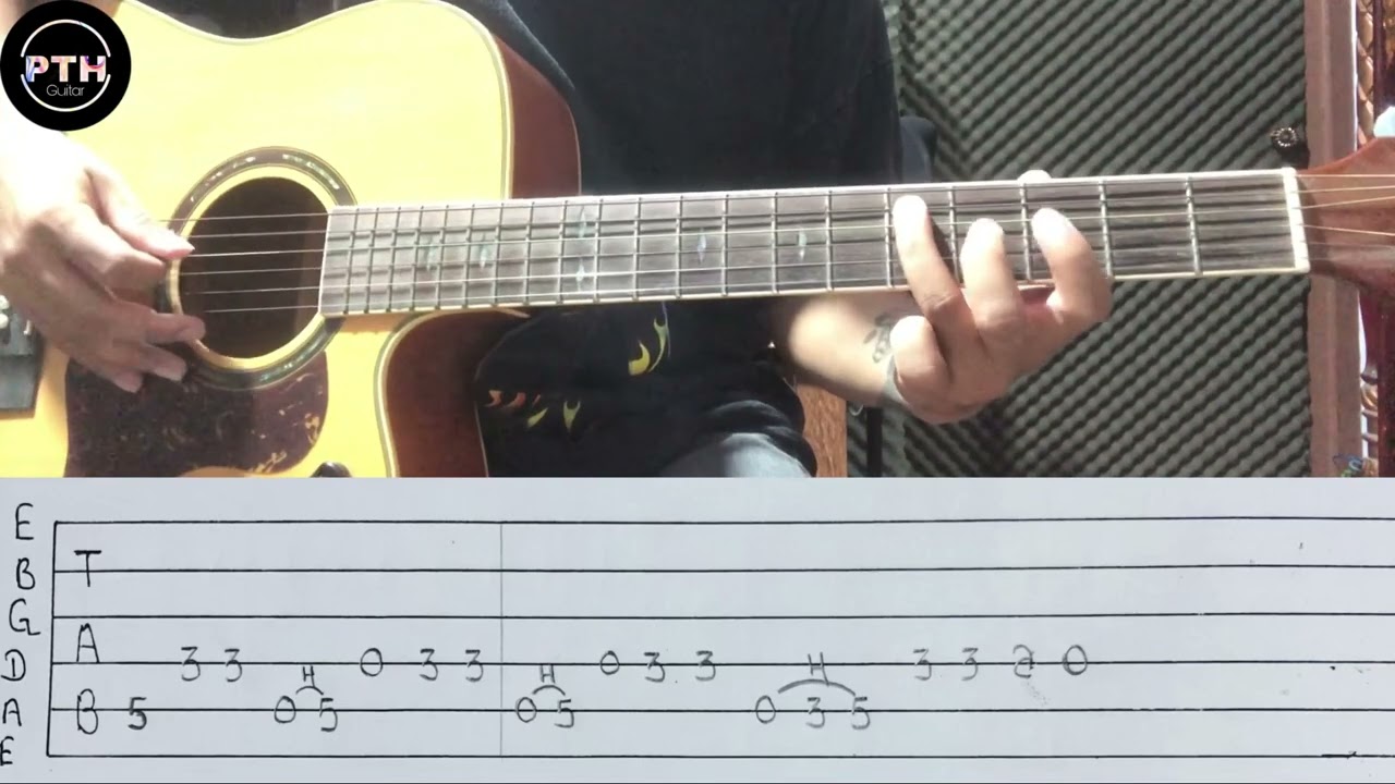 နားနားပြီးပြော guitar intro tutorial by@pthguitar