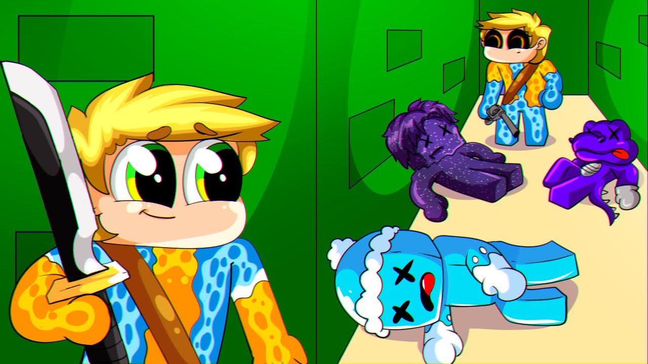 O MELHOR ASSASINO E O PIOR XERIFE DO ROBLOX