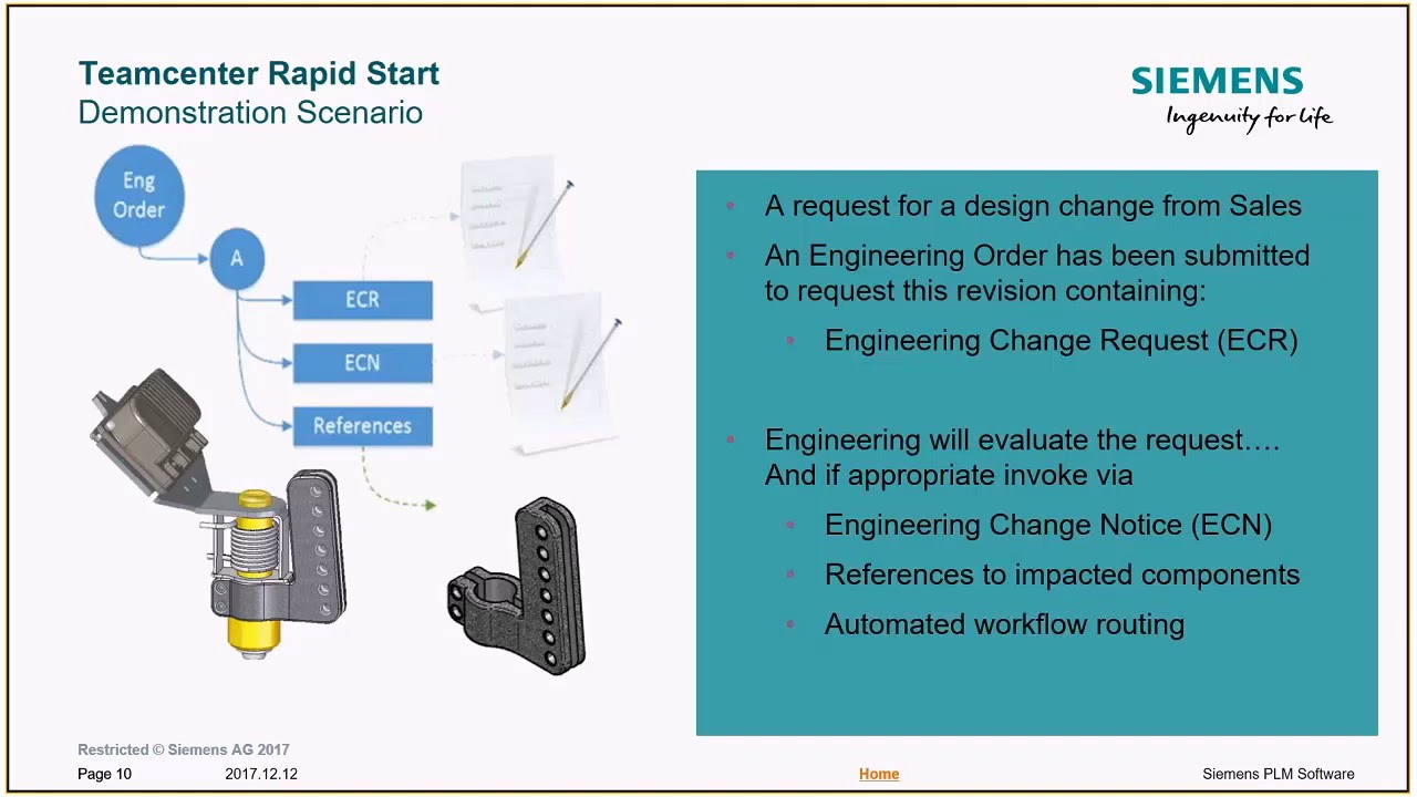 Teamcenter Demonstration