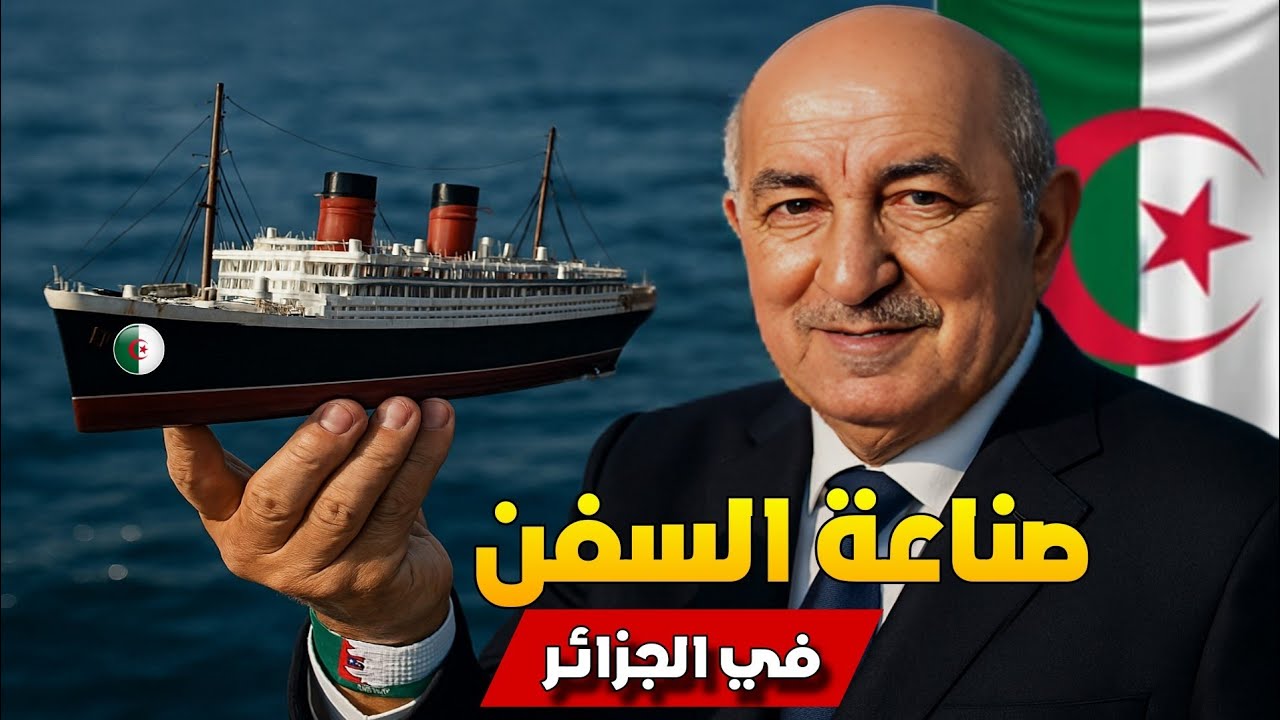 صناعة السفن في الجزائر… سر صناعي قد يغيّر مستقبل البحر قبل 2030! 🚢🇩🇿