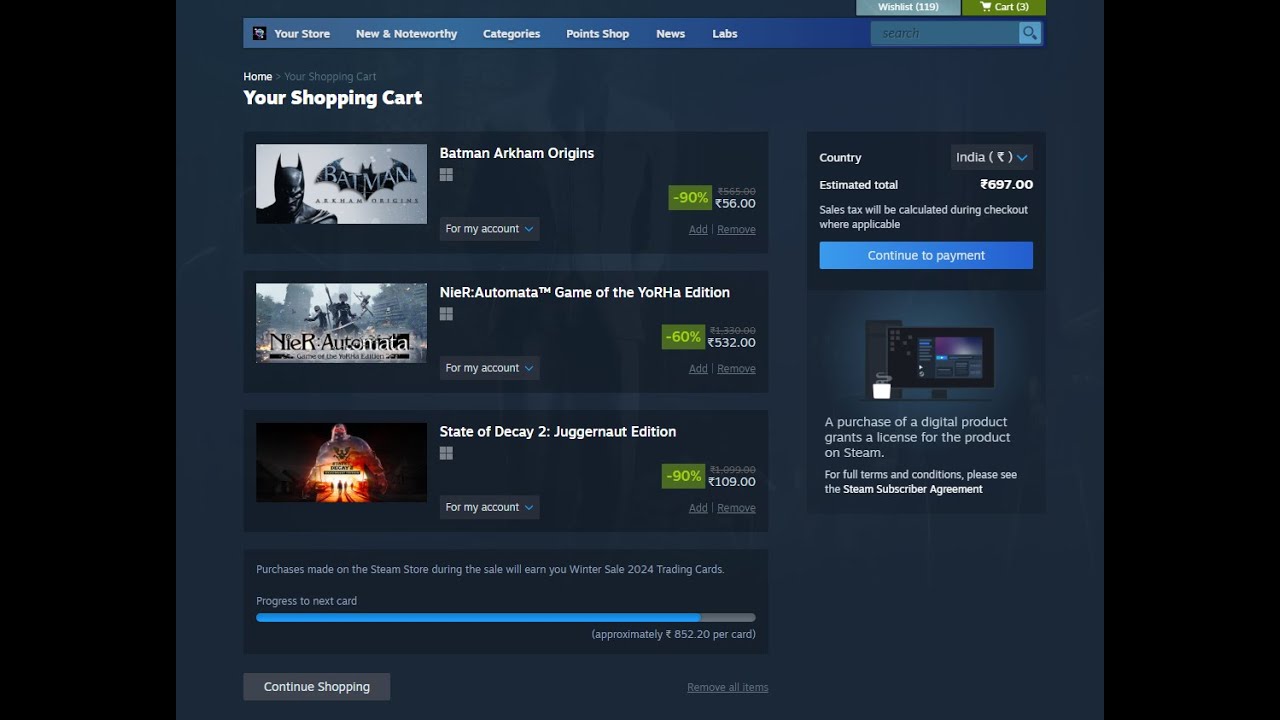 Dont forget to claim 50 XP, Free stickers and Extra trading card on Steam