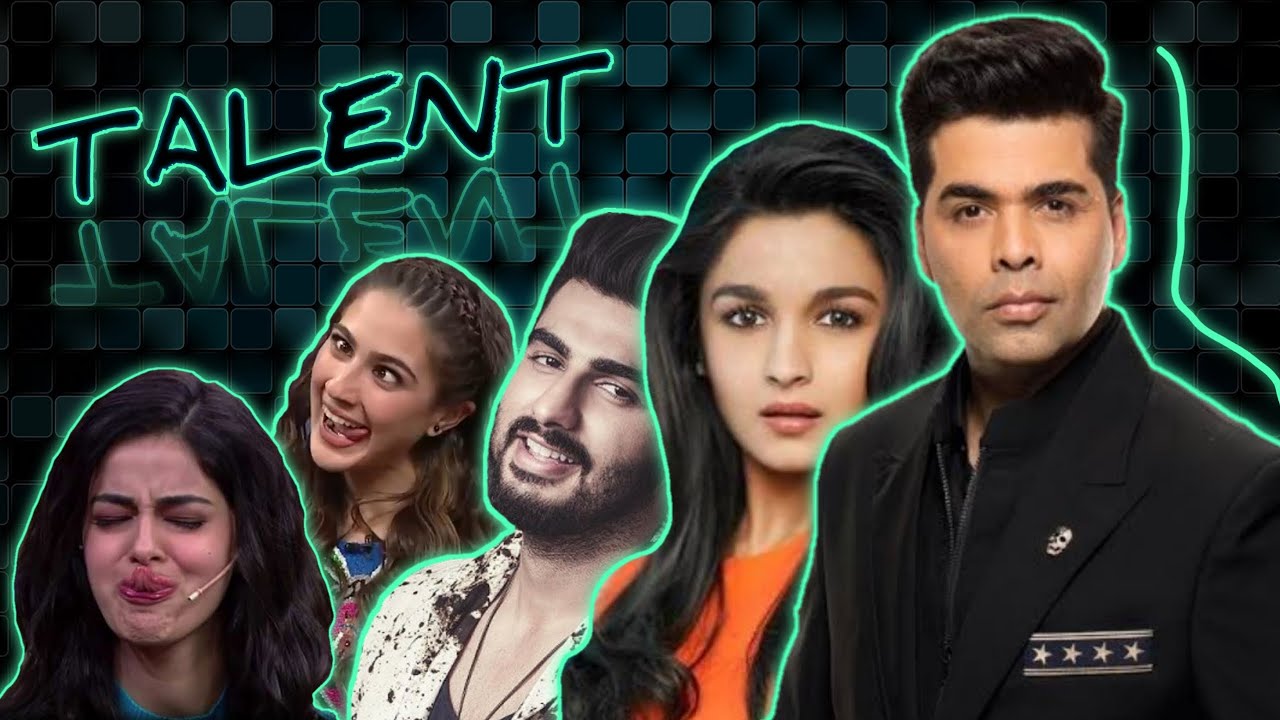 Nepotism In Bollywood || Talent Of Bollywood || Karan johar Roast