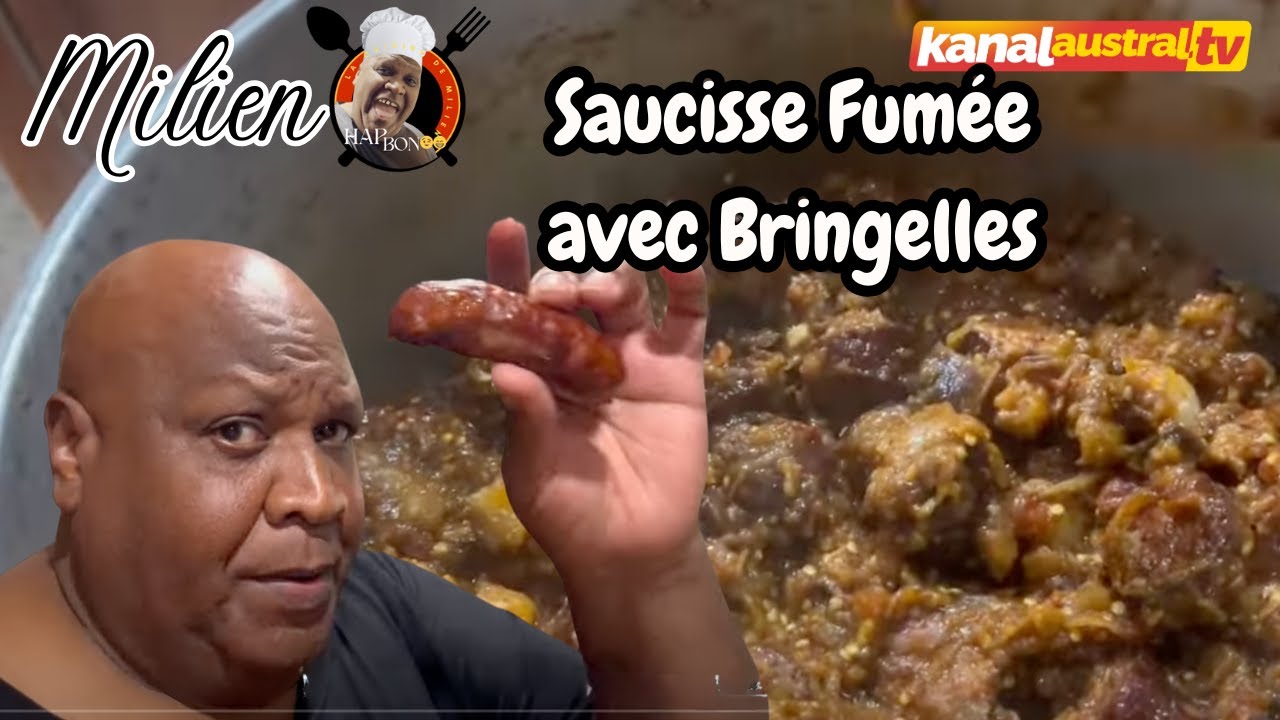Cuisine de Hap Bon - Saucisse Fumée avec Bringelles