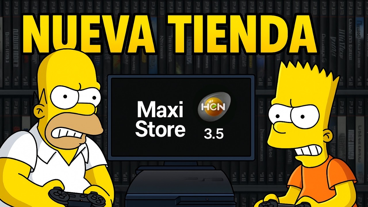 ✅ Nueva TIENDA para tu PS3 | MAS RAPIDA Y COMPLETA | MaxiStore