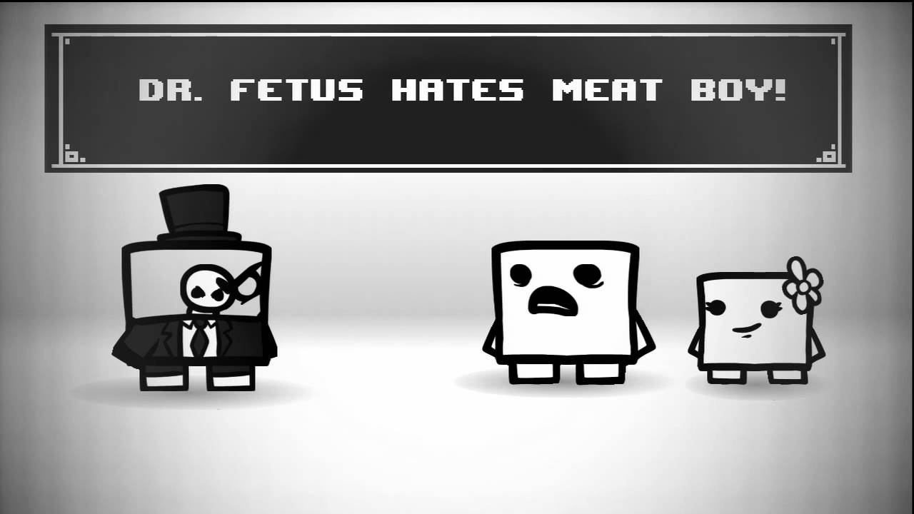 Super Meat boy intro