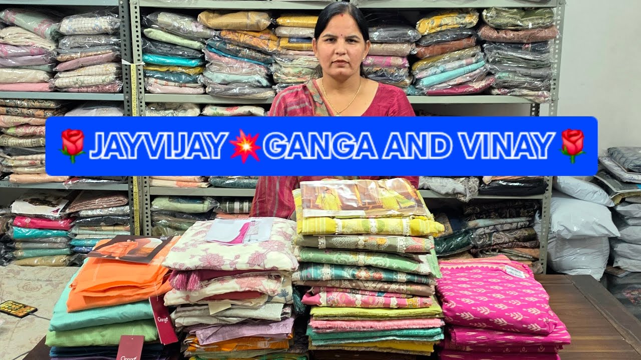 💥JAYVIJAY BRAND NEW COLLECTION🌹GANGA SUIT LATEST COLLECTION 👌VINAY BRAND SUIT AND MORE BRANDED SUIT🌹