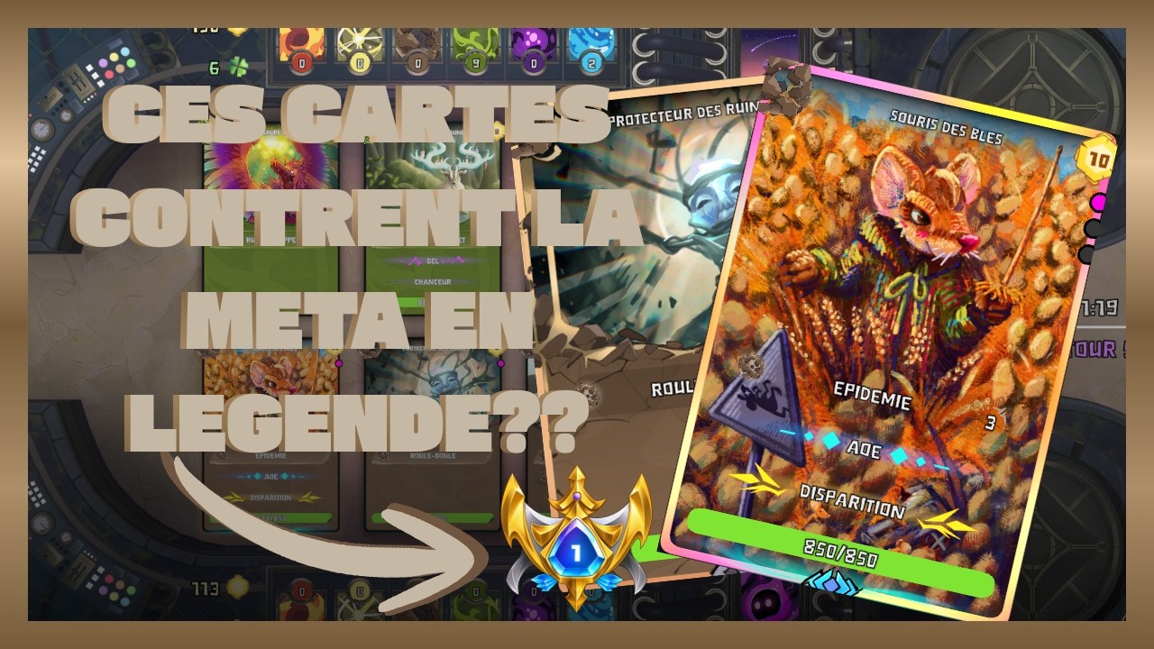 CE DECK CONTRE LA META EN LEGENDE !! Deck Spam FR