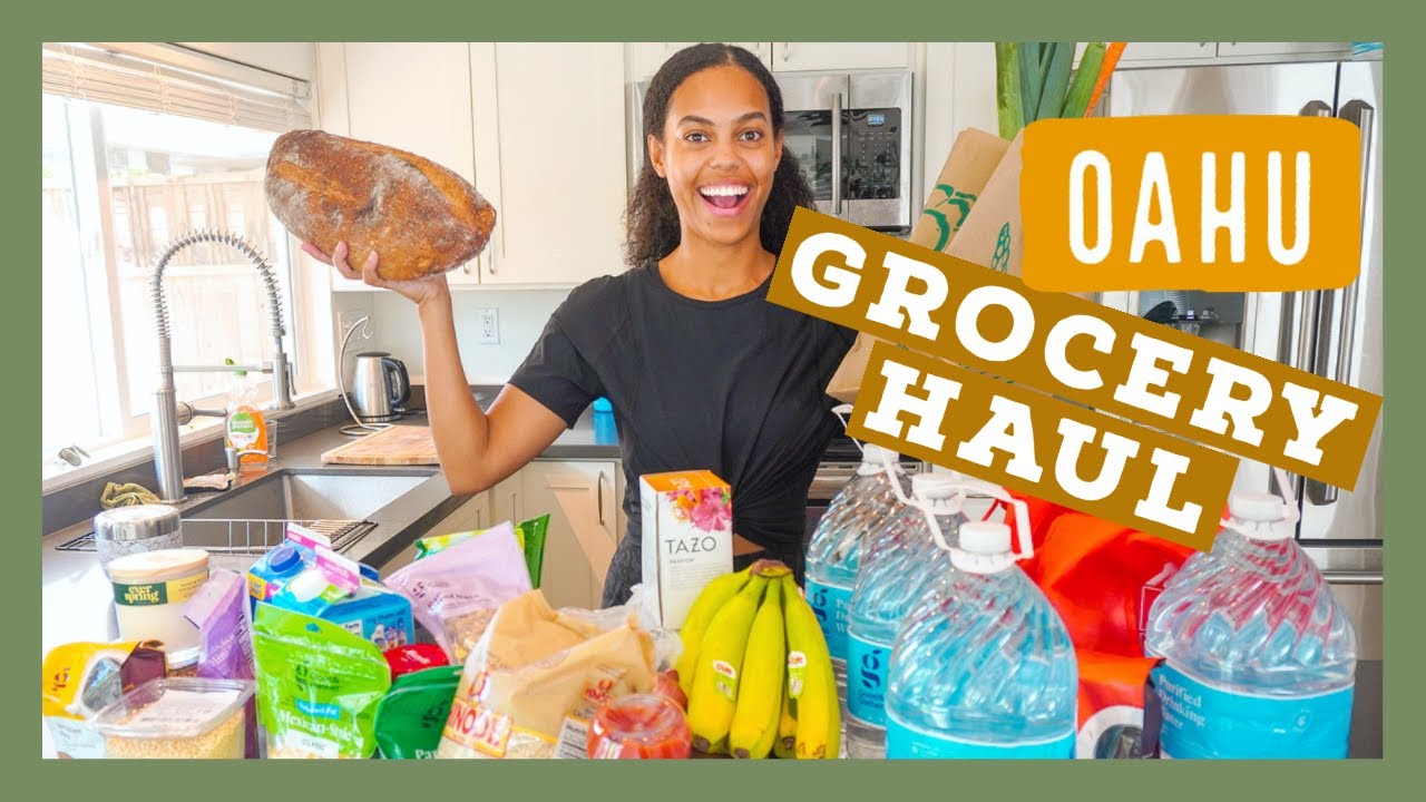 GROCERY HAUL IN OAHU | Our Weekly Expenses & Meal Plan | 2021