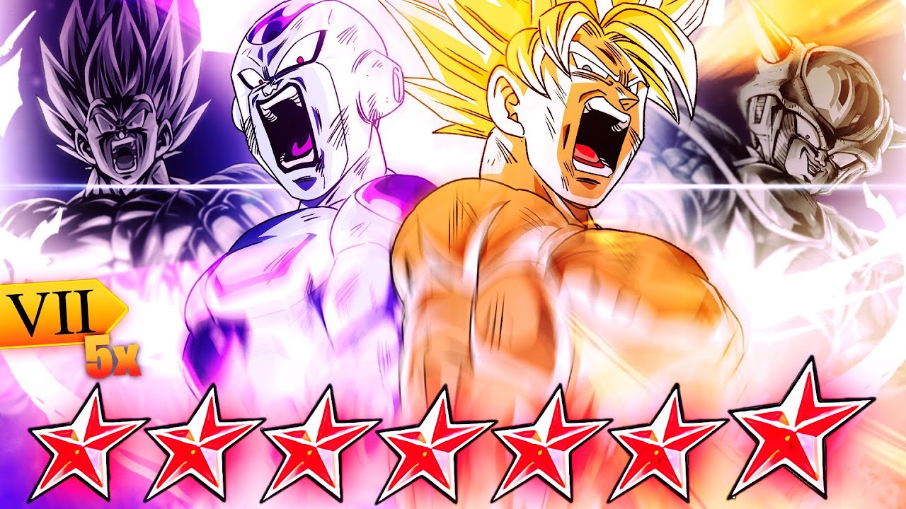 Dragon Ball Legends- THE BEST LF IN THE GAME! 14* GOKU/FRIEZA ARE COMPLETELY UNFAIR AND BROKEN!