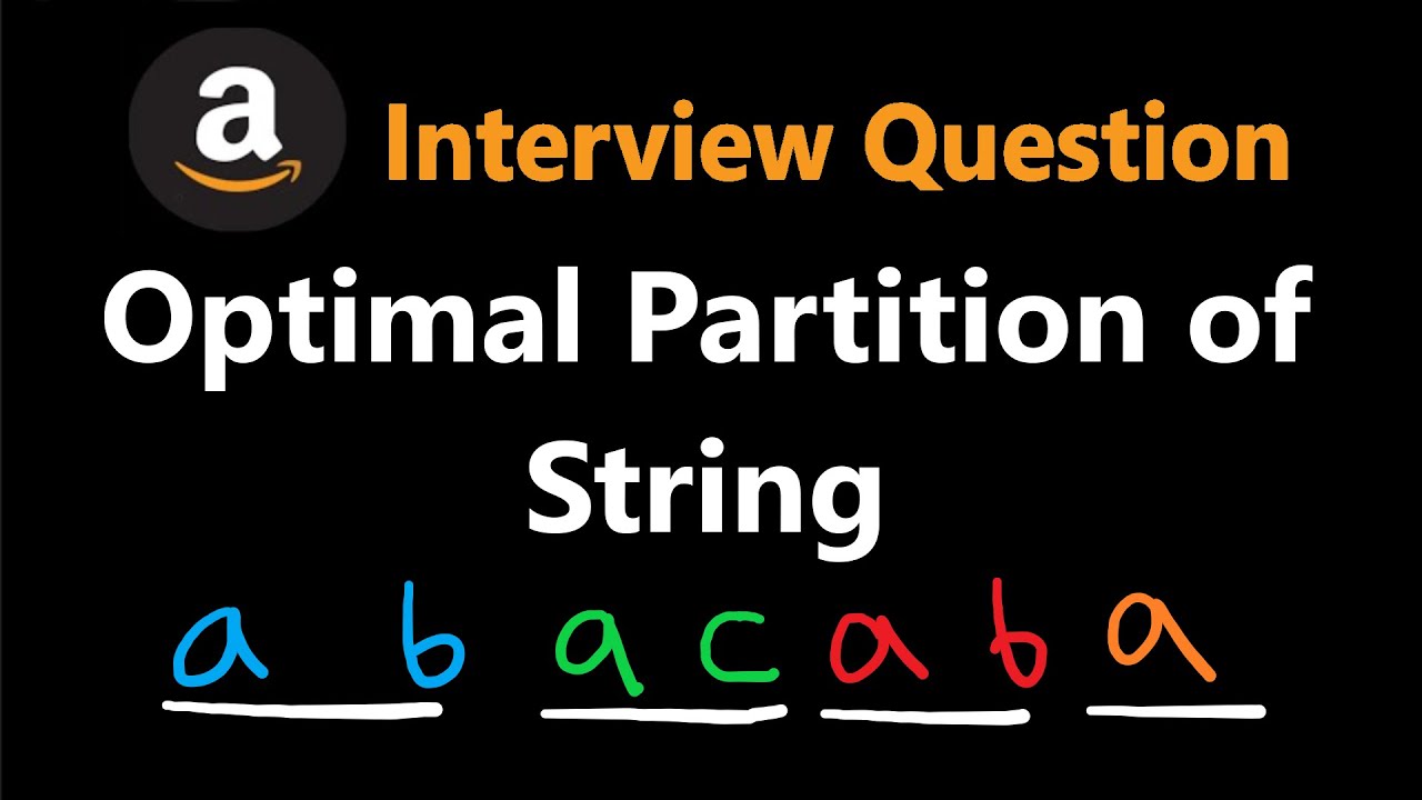 Optimal Partition of String - Leetcode 2405 - Python