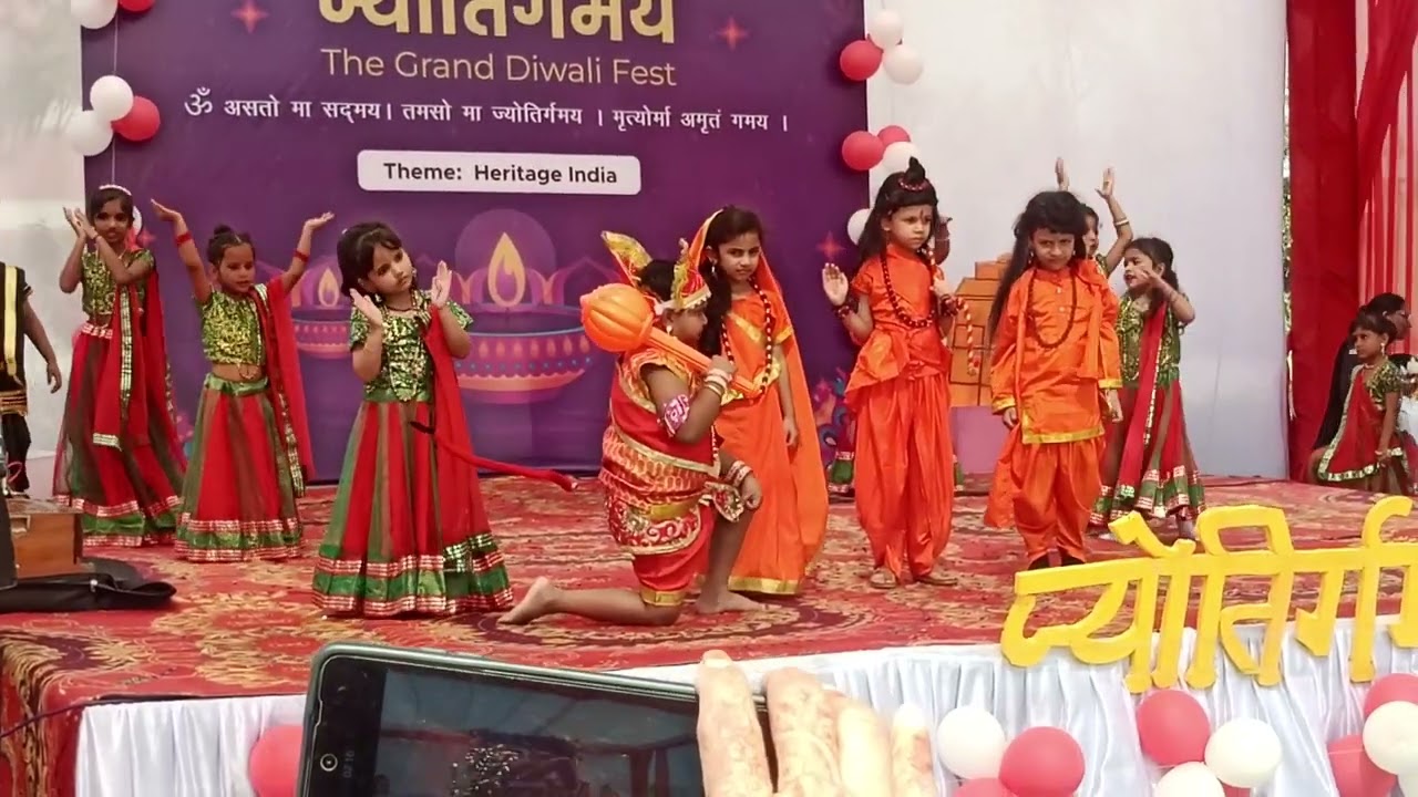 School Ramayan dance