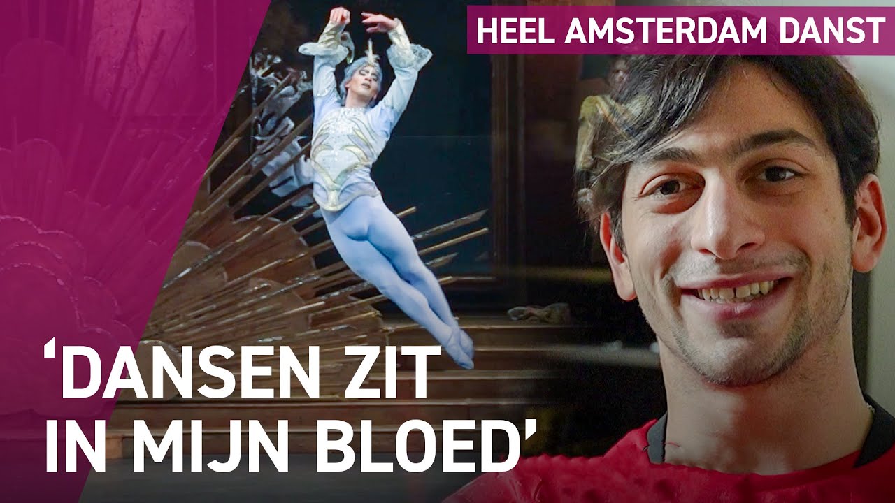 Eerste solist Giorgi wil als dj anderen laten dansen - Heel Amsterdam danst
