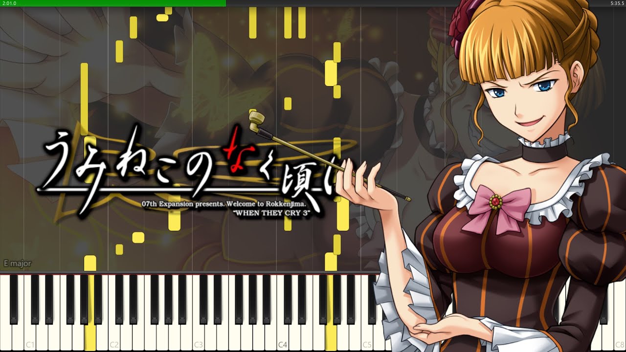 Golden Sneer - Umineko When They Cry | PIANO TUTORIAL