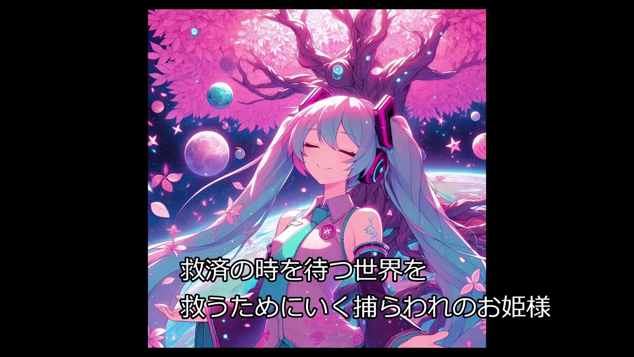 初音ミク　二つの世界　オリジナル曲　full