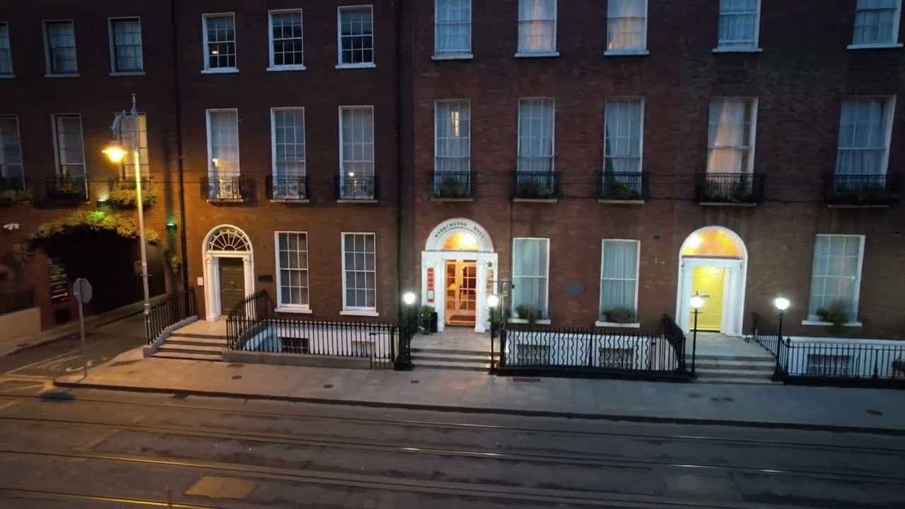 Harcourt Street Dublin at Dusk. 2022