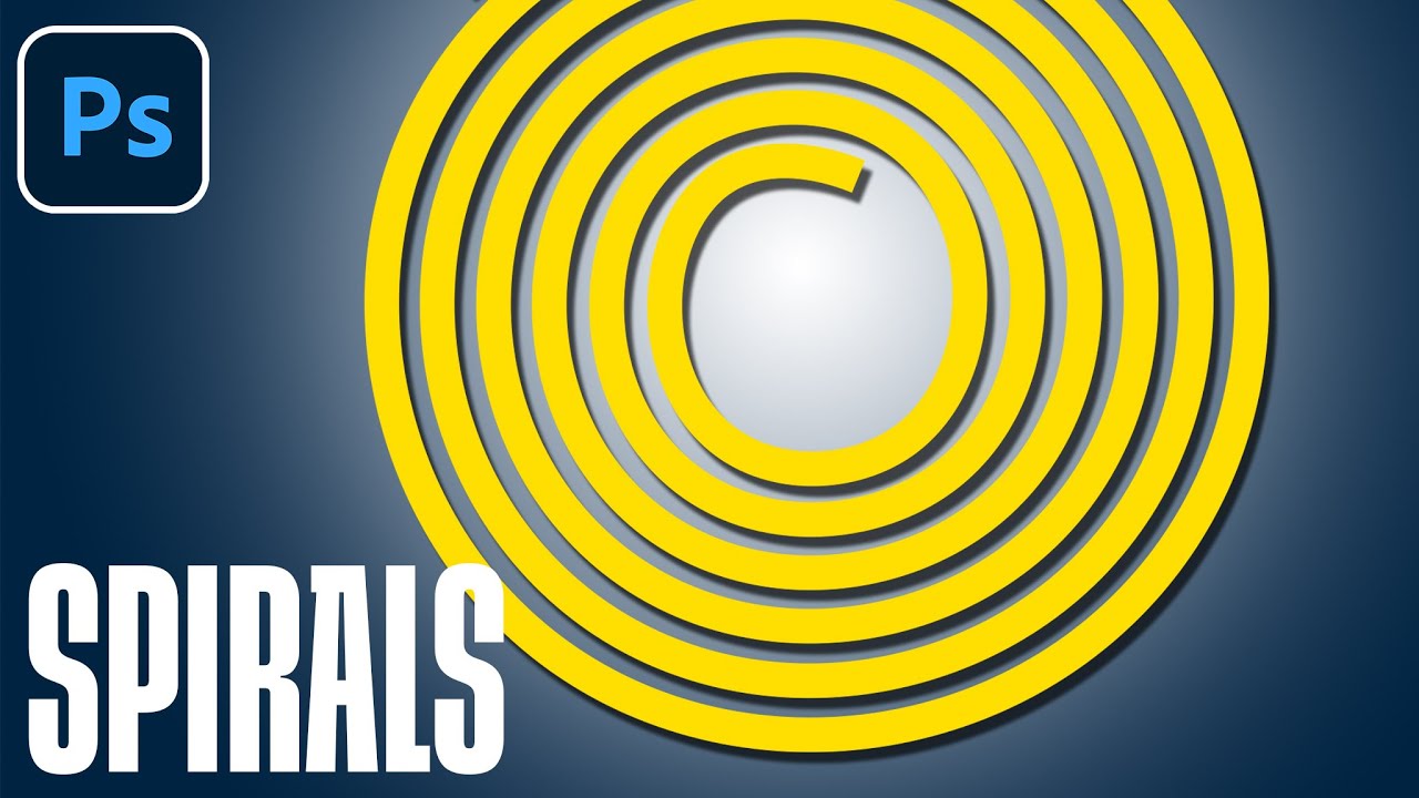 Create Spirals In PHOTOSHOP