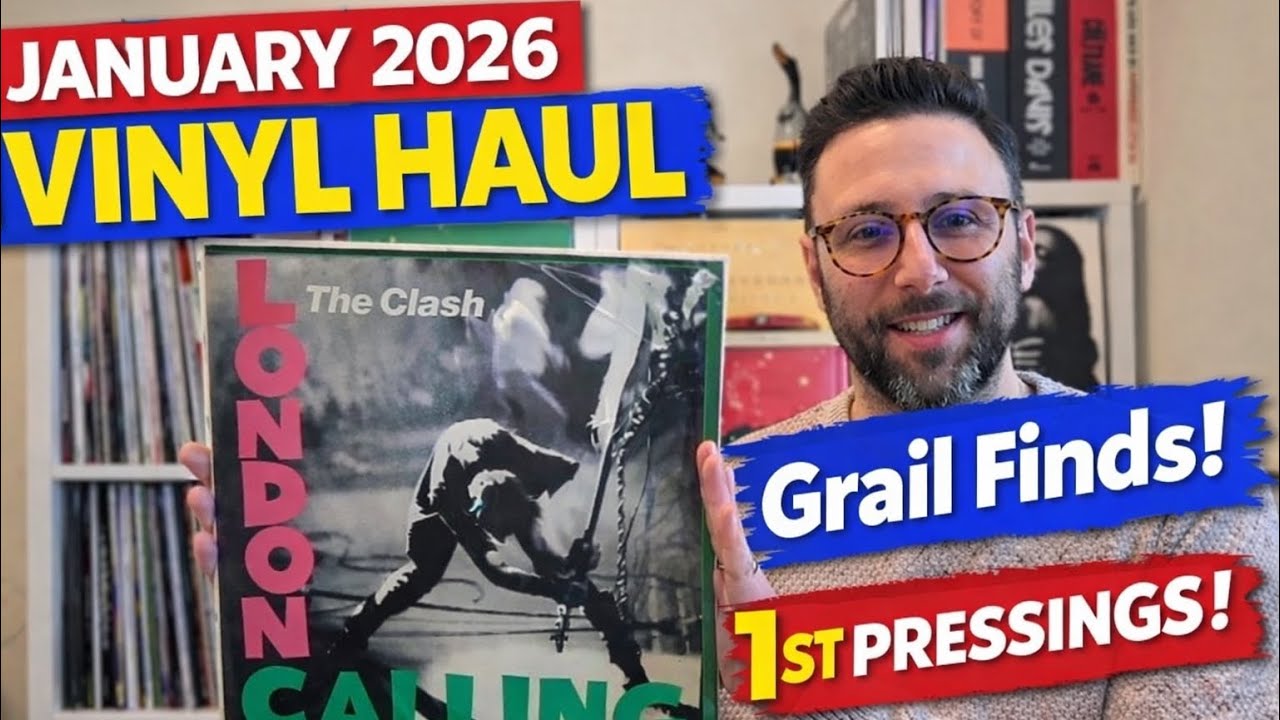 January 2026 Vinyl Record Haul! Grail 1st Pressings, Audiophile Reissues and Classic Wins