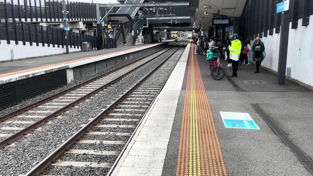Catching a train on November 30th 2025 from Sunshine Train Station to see the Metro Tunnel