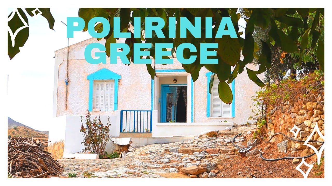 Polirinia - Kreta. Grecja - miasto w górach najbliżej z Kissamos