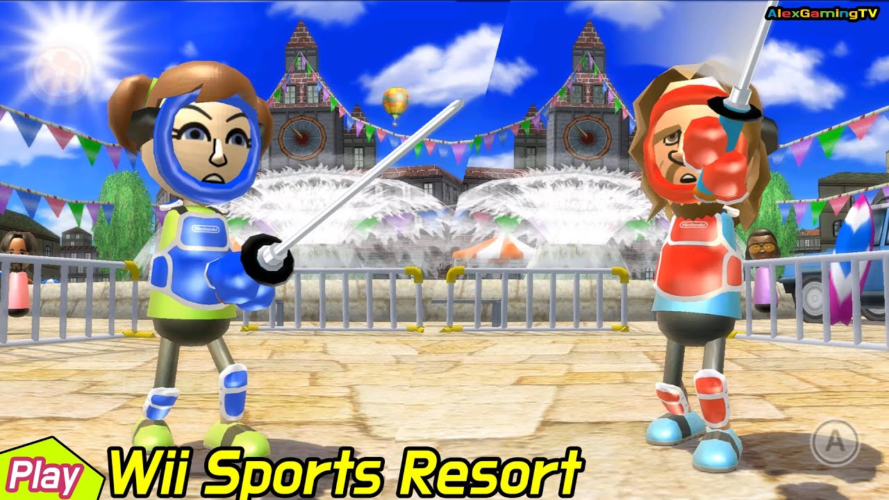 Wii Sports Resort (Wii 스포츠리조트 검술, 검술빨리베기, Swordplay ) for Wii #085