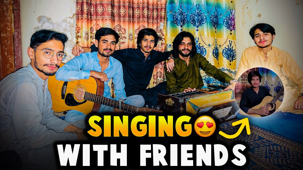 Singing With Friends 😍 | Singer Inaam bhutti | Syed Shahid  |  Awais Ansari | Ali Raza shah legend