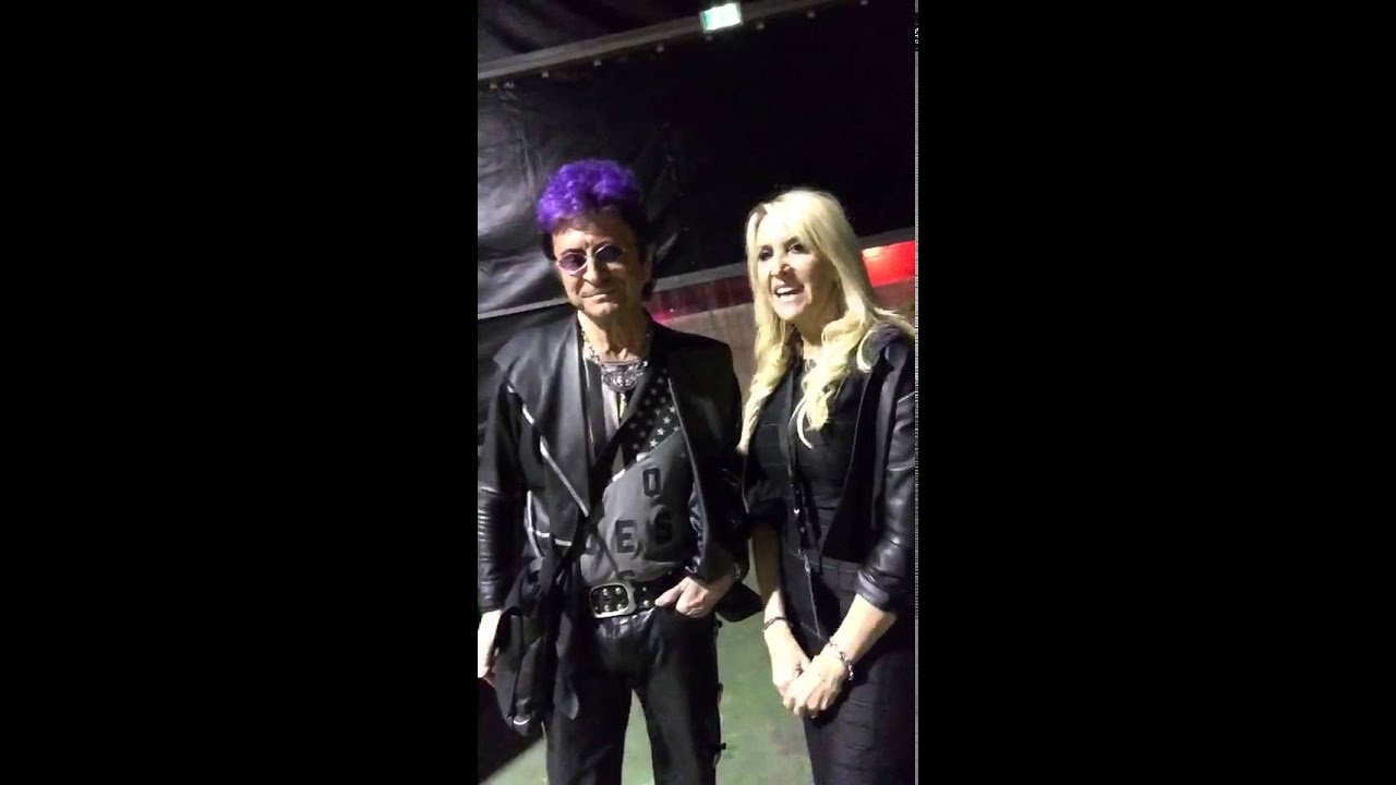 Front Row Phyllis & Jim Peterik at the Melodic Rock Festival in Milan, Italy